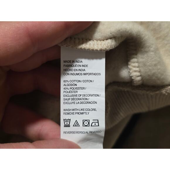 IZOD Sweatshirt Mens L Advantage Performance Striped Fleece Pullover - Picture 3 of 10